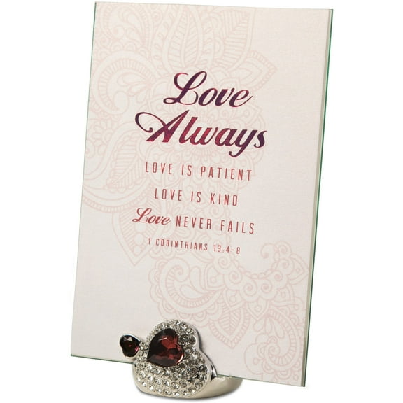 Love Always 4 x 6 Jeweled Photo Frame