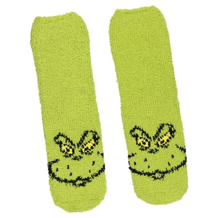Grinch Slipper Socks For Kids