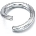 thumbnail image 2 of PinesC 1500pcs/case Open Jump Rings [3mm - 10mm] Silver Connector Loops for DIY Jewelry Making Silver, 2 of 5