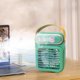 thumbnail image 4 of Mini ventilador portátil con pulverizador USB | Ventilador silencioso de 3 velocidades con agua nebulizada | Batería recargable | Compacto y ligero para exteriores, viajes, casa y oficina, 4 of 6