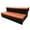 Red Brick, variant on Heatwave Spa Step Polyethylene with Storage Slate Grey
