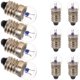 thumbnail image 4 of 10 Uds E10 linterna pequeña bombilla eléctrica de cuentas 2,5 V 0.3A estudiante de física experimento lámpara de bombilla pequeña HOMEMAXS mx4863560, 4 of 5