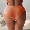 thumbnail image 5 of Xijirk Panties for Women,Striped Low Waist Briefs Colorful Fashion Panties Comfortable Underwear for Everyday Wear,Womens Underwear,S,Orange, 5 of 6