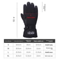 thumbnail image 6 of 3M Thinsulate Winter Gloves for Men & Women - Waterproof, Windproof, Touchscreen & Non-Slip for Skiing, Riding & Outdoor Sports, 6 of 8