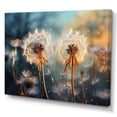 thumbnail image 2 of Designart "Morning Moments with Dandelions II" Floral Canvas Print, 2 of 5