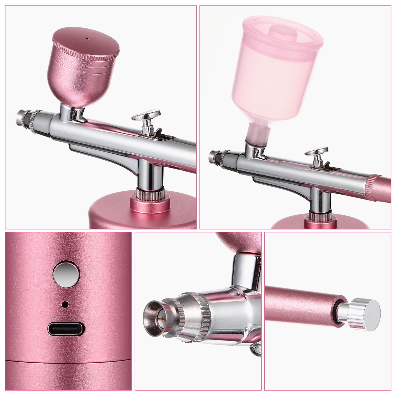 ETHZZLE 1Set Handheld Face Water Sprayer Lightweight Nano Steam Airbrush for Travel and Office