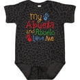 thumbnail image 3 of Inktastic My Abuela and Abuelo Love Me Boys or Girls Baby Bodysuit, 3 of 5