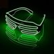 thumbnail image 2 of Neon Led Light Up Shutter Flashing Glasses Eyewear for Nightclub Halloween Rave Party, 2 of 5