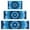 Blue Tie Dye, variant on Colorful Abstract Pattern Kitchen Rugs Sets Of 3,Kitchen Runner Rugs Non Skid Washable,Decorative Kitchen Floor Mats for Kitchen,Sink,Laundry,17"x30" 17"x47" 17"x59"