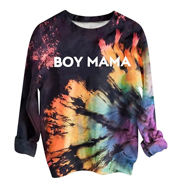 Camiseta de manga larga con cuello redondo para mujer a la moda, blusa holgada con estampado de letras de otoño Fridja ghj987+5217
