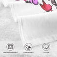 thumbnail image 4 of GZHJMY Butterflies Hand Towel Cotton Soft Absorbent Bath Hand Towels Decor, Multipurpose for Kitchen, Hotel, Spa, Yoga, Gym, Set of 2, 4 of 7