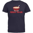 thumbnail image 1 of Cereal Killer Navy Adult T-Shirt, 1 of 1