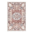 thumbnail image 3 of Unique Loom Eco Traditional Collection Area Rug - Salvage (2' x 3' Rectangle Dusty Rose/Ivory), 3 of 7