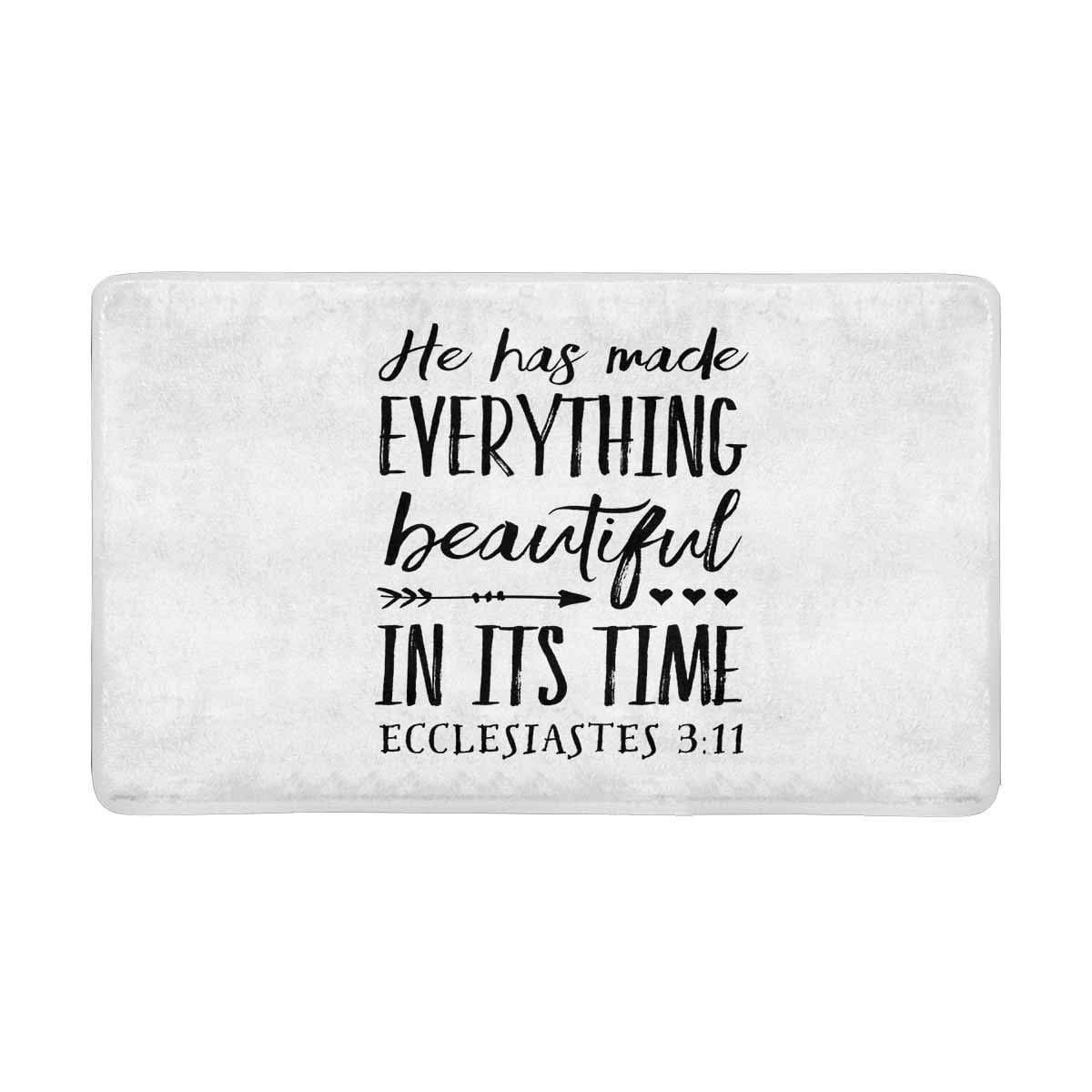 MKHERT Religious Christian Bible Verse He Has Made Everything Beautiful ...