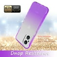 thumbnail image 4 of Moto G Stylus 2022 4G Case, Rosebono Hybrid Gradient Transparent Soft Clear Skin Cover Case For Moto G Stylus 2022 4G (Purple), 4 of 4
