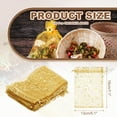 thumbnail image 2 of Uxcell Organza Bags, Candy Bags Mesh Bag with Drawstring for Party Favor and Gifts Gold 5.17 in, 2 of 7