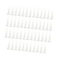 thumbnail image 3 of CarpNettore 50 Pieces Caulking Nozzles Set Caulk Nozzles Applicators Lightweight Easy to Use Length 6.5cm, 3 of 9
