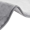 thumbnail image 2 of Sweet Home Collection Memory Foam No Slip Back Bath Mat Rug 17 x 24 Gray, 2 of 4