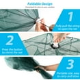 thumbnail image 4 of 6 Holes Nylon Fishing Trap Net ,Folding Fishing Gear Automatic Minnow Crab Shrimp Bait Net, 4 of 7