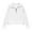 White, variant on Wdgfv Girls Half Zip Cropped Hoodies Long Sleeve Preppy Cute Sweatshirts For Casual School Outdoor Wear Red 11-12 Years