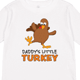 thumbnail image 4 of Inktastic Daddy's Little Turkey Boys or Girls Long Sleeve Toddler T-Shirt, 4 of 5