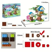 New Treehouse Building Block Set Mini Puzzle DIY Room Decoration Holiday Gift (792 pcs)