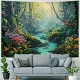 thumbnail image 4 of SHERONV Fantasy Art Tapestry Wall Hanging Unique Style Graphic Tapestries Home Decor 60x50inch, 4 of 6