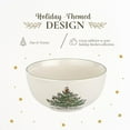 thumbnail image 3 of Spode Christmas Tree 5.5" Fruit Salad Bowl (Set of 4) - Versatile Earthenware Bowl for Cereal, Dessert, Holiday Treats - Classic Christmas Tableware - Dishwasher, Microwave, Freezer, Oven Safe, 3 of 7