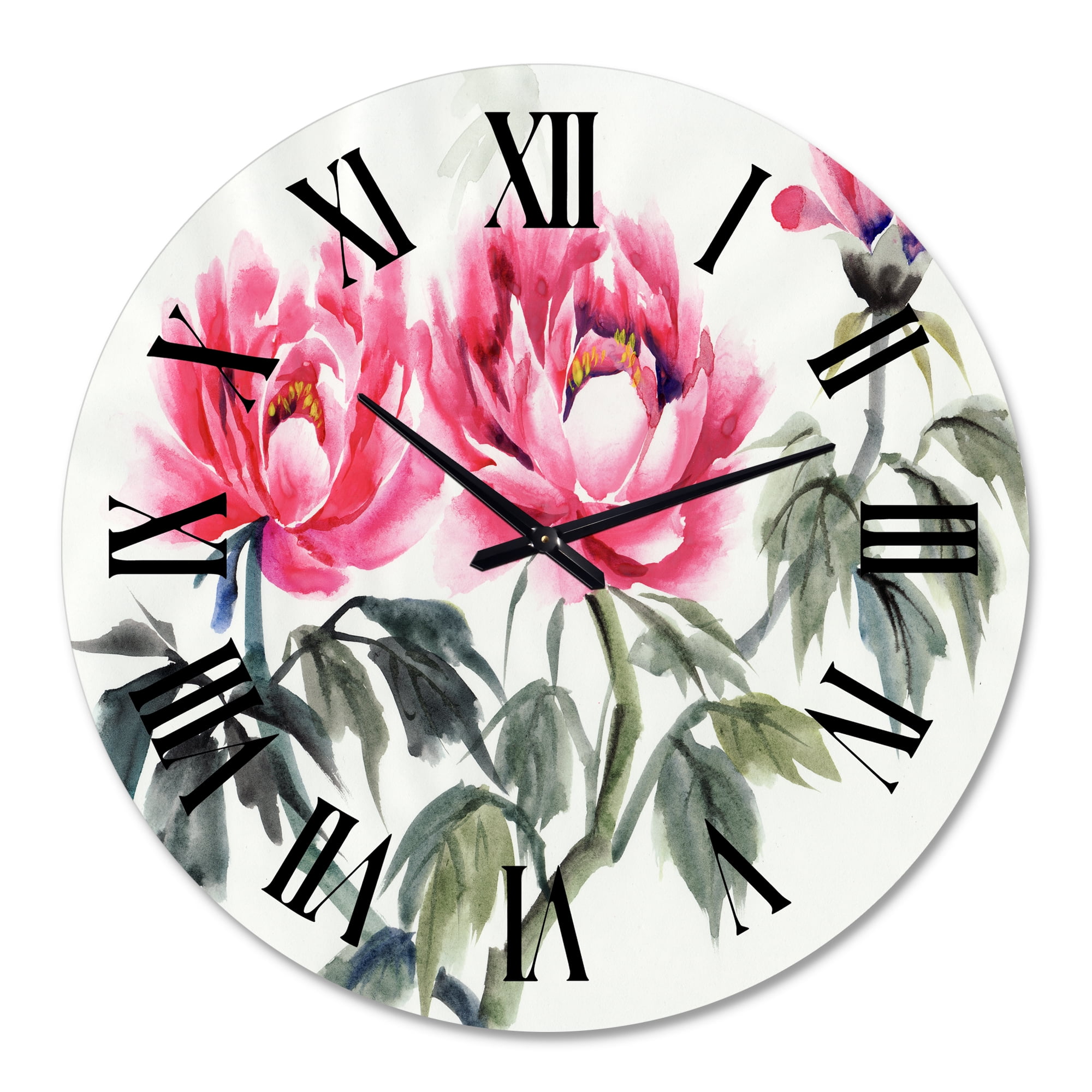 Designart 1 in Quartz Traditional Wall Clock