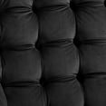 thumbnail image 6 of Modway Suggest Button Tufted Performance Velvet Lounge Chair in Black, 6 of 6