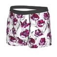 thumbnail image 5 of Goofa Tulips Flowers Printed Men's Boxer Briefs Underwear, Moisture-Wicking Underwear, Trunk,Soft and Breathable Cotton Underwear-Large, 5 of 9
