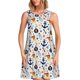 thumbnail image 1 of Balery Pirate Skull And Anchor Vestidos de verano para mujer con estampado: vestido holgado sin mangas, vestido playero informal y cómodo para días calurosos., 1 of 7