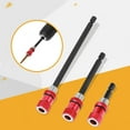 thumbnail image 1 of Extension de Tournevis, 3pcs1/4" Tige Hexagonale Rapide Support de Foret Hexagonal Support de Foret Habilement Conçu, 1 of 9