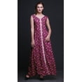 thumbnail image 2 of Bimba Floral Printed Front Slit Sleeveless Summer Spring Long Women BeachÂ&nbsp;Dress-X-Small, 2 of 5