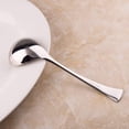 thumbnail image 3 of Glossy Stainless Steel Soup Spoons, Perfect for Restaurants Hotels, Ergonomic Handle Design for Comfortable Grip, 3 of 6