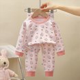 thumbnail image 2 of TOWED22 Toddler Baby Boy Clothes 6 12 18 24 Months 2T 3T 4T 5T 6T Outfits Print Sweatshirt Pullovers Pants Set Fall Winter Size:1-2 Y,Color:Light Purple, 2 of 6