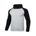 thumbnail image 5 of One opening Men's Tracksuit 2 Pieces Sportswear Top Long Sleeve Hooded Sweatshirt Long Pants with Belt and Pockets Casual Sports Suit, 5 of 6