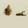 thumbnail image 4 of Bolsa de abeja de oro antiguo de oro claro, 4 of 8