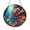 Acrylic 3.5 Inch, variant on Smart Cuttlefish Ocean Suncatcher Round Beautiful Item Gift Panel Sun