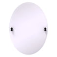 thumbnail image 5 of Frameless Oval Tilt Mirror with Beveled Edge (Build to Order), 5 of 6