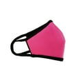 thumbnail image 2 of Double Layered Face Mask Reversible Washable Mouth Mask Pink-Black, 2 of 4
