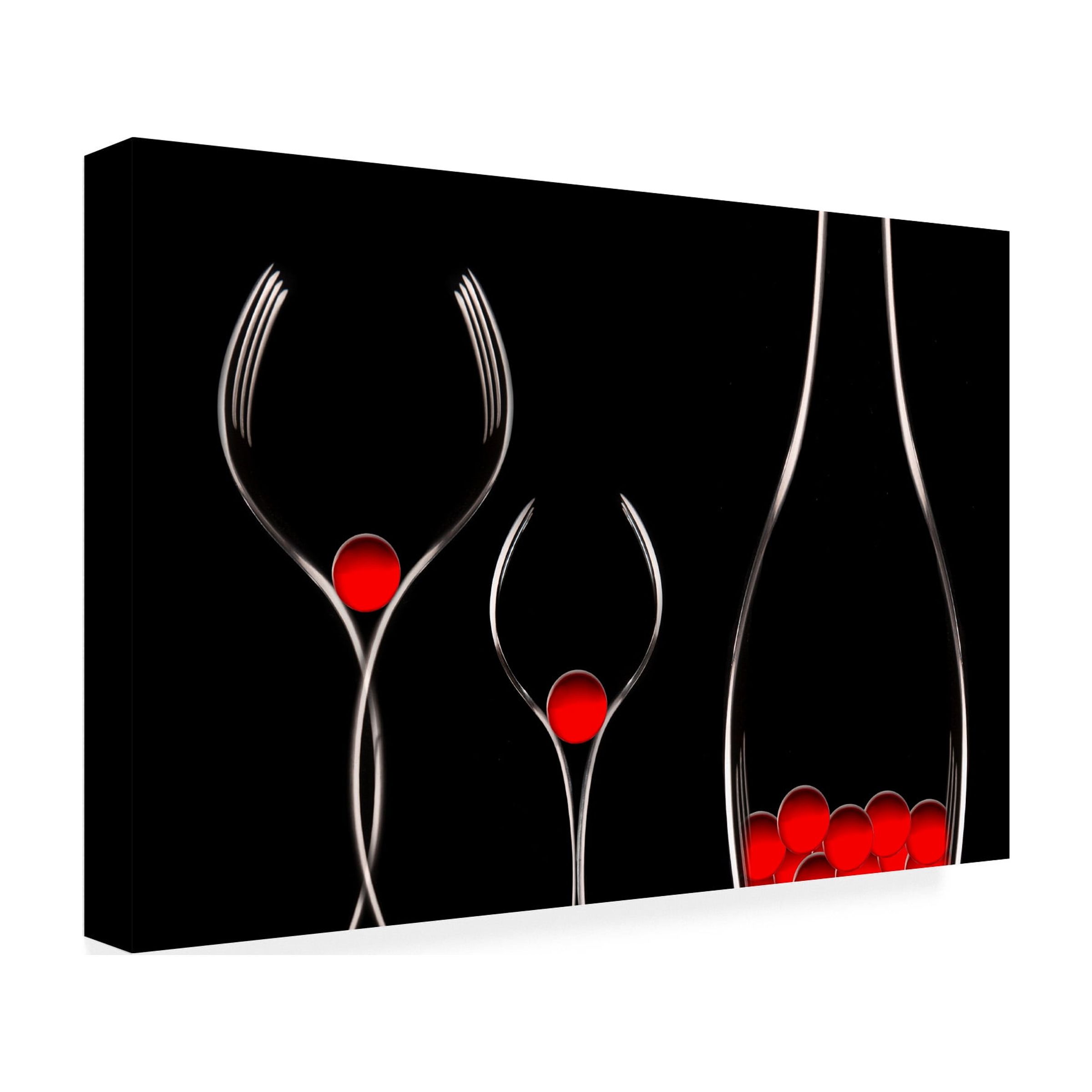 Doris Reindl 'F O R K' Canvas Art