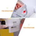 thumbnail image 3 of OUNONA 16-Pcs Adjustable Fridge Divider for Maximizing Space Usage in Drawers and Shelves, 3 of 8