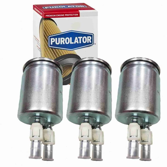 3 pc Purolator F55577 Fuel Filters for 15015509 23129 3129 33129 86129 88983068 ALG-4686 BF7762 F55577P FGI-206A G6831 G6833 G9344 GF-997 GF344 GF831 GG-209 PF5577 PFB55577 V3129 XF55577 Gas Pump