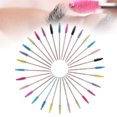 thumbnail image 4 of Flmtop 50Pcs Women Disposable Faux Crystal Eyelash Brushes Eye Makeup Cosmetic Tools, 4 of 10