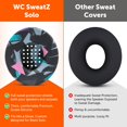 thumbnail image 3 of Fundas para auriculares Sweat, WC, SweatZ, Beats Solo, color negro, 3 of 8