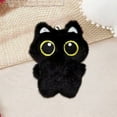 thumbnail image 5 of Black Cat Keychain Plush Bag Charm Cute Kawaii Gifts for Christmas Valentines Day Thanksgiving Accessories, 5 of 6