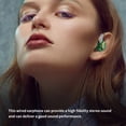 thumbnail image 4 of facefd Wired Earphone In-ear Type Gaming Headphone Detachable HiFi Stereo Sound Headset with Microphone, Green Green, 4 of 6
