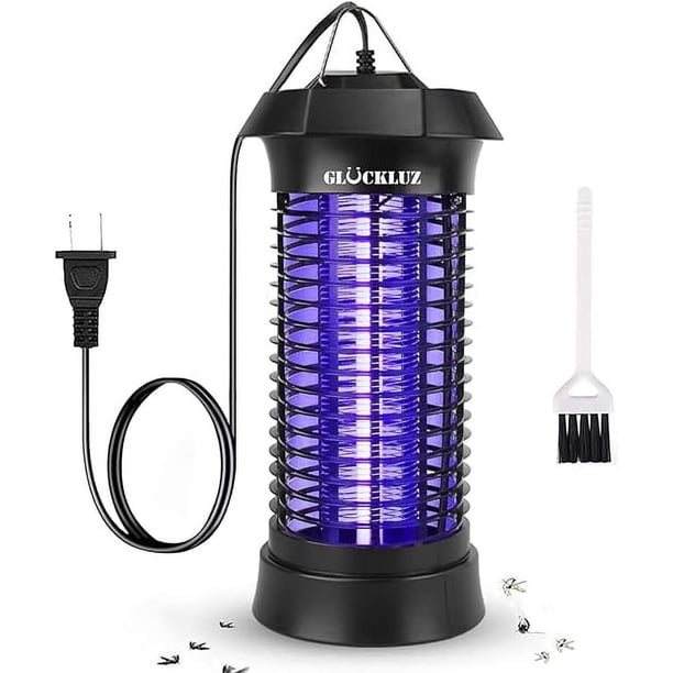 Matamoscas para insectos voladores de interior, red eléctrica de alto voltaje que elimina insectos de forma segura, matamosquitos que ofrece protección confiable para el hogar, el patio, la cocina,
