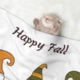 thumbnail image 2 of Yiaed Happy Fall Print Dog Blankets-Cat Blanket Washable for Couch Protection,Puppy Blanket, Soft Plush Reversible Throw Furniture Protector-Large, 2 of 8